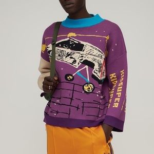 Kidsuper studios kidsuper x actions Bronson knit sweater